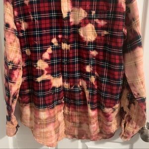Bleached flannel